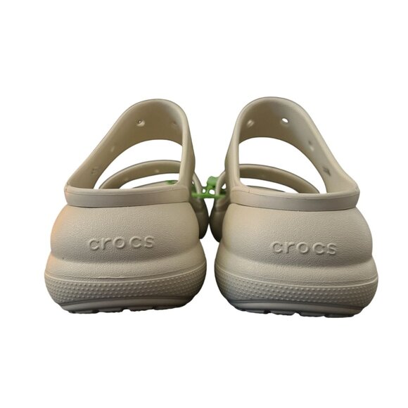 Crocs Classic Crush Sandal In Bone, Size 10/M 12/W NWOB - Picture 3 of 9